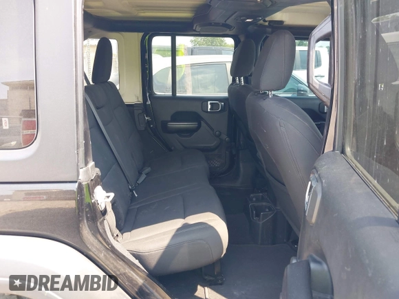 2018 Jeep Wrangler Unlimited Sport S z VIN 1C4HJXDG4JW191470, wystawiony jako IAAI lot #42295447 z przebiegiem 129 024 mil mil oraz . Historia ofert i sprzedaży dostępna na DreamBid. Obrazek 8.
