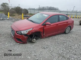 2021 Hyundai Accent SE with VIN 3KPC24A62ME150626, listed as a Copart auction lot 44987765 with 80,556 mi miles and Salvage Title. Bid and sale history available at carsss.com. Image 1.