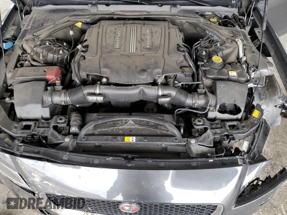 2018 Jaguar XF with VIN SAJBK4EV4JCY55834, listed as a Copart auction lot 54542515 with 50,170 mi miles and Salvage title. Bid and sale history available at DreamBid. Image 11.