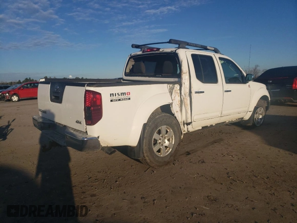2006 Nissan Frontier LE with VIN 1N6AD07W96C458675, listed as a Copart auction lot 86922704 with 208,357 mi miles and Salvage title. Bid and sale history available at DreamBid. Image 3.