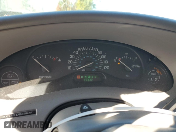 2002 Buick Century Custom with VIN 2G4WS52J121214506, listed as a Copart auction lot 74963834 with 60,332 mi miles and Salvage Title. Bid and sale history available at carsss.com. Image 9.