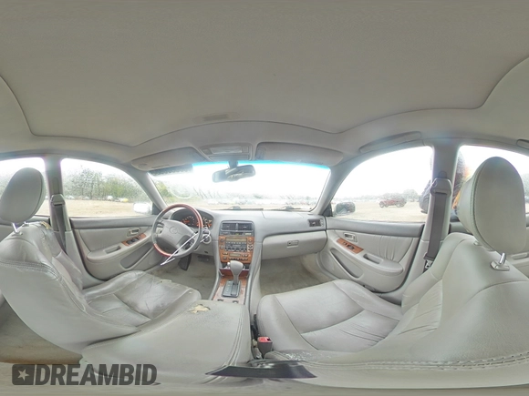 2001 Lexus ES 300 with VIN JT8BF28G410325142, listed as a Copart auction lot 58033085 with 202,542 mi miles and Salvage title. Bid and sale history available at DreamBid. Image 14.