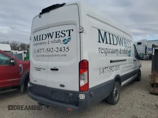 2018 Ford Transit z VIN 1FTYR3XG6JKA95666, wystawiony jako Copart lot #84292594 z przebiegiem 218 335 mil mil oraz Nie do naprawy • Non repairable. Historia ofert i sprzedaży dostępna na DreamBid. Obrazek 3.
