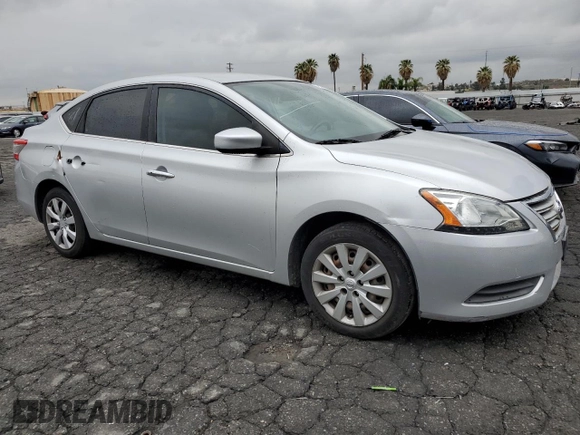 2015 Nissan Sentra SV with VIN 3N1AB7AP2FL665404, listed as a Copart auction lot 53753965 with 150,134 mi miles and Clean Title. Bid and sale history available at carsss.com. Image 4.