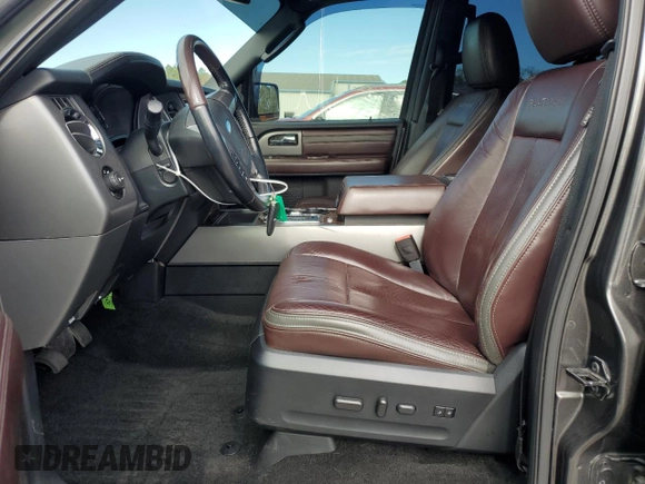 2017 Ford Expedition EL Platinum with VIN 1FMJK1MT9HEA49295, listed as a Copart auction lot 87801575 with 145,798 mi miles and Salvage Title. Bid and sale history available at carsss.com. Image 7.