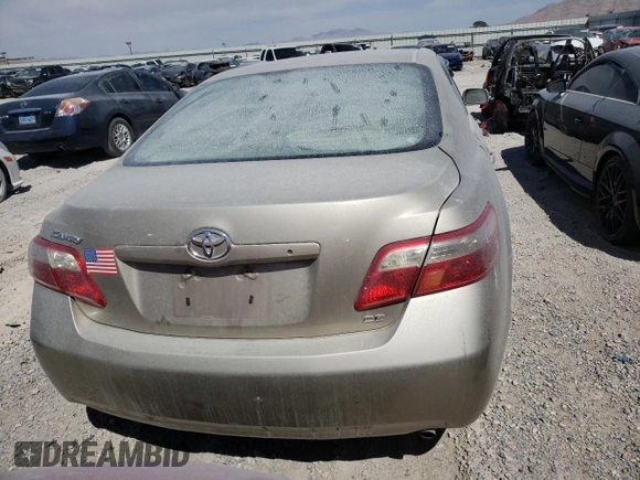 2007 Toyota Camry CE with VIN 4T1BE46K17U093698, listed as a Copart auction lot 47510825 with 163,906 mi miles and Salvage Title. Bid and sale history available at DreamBid. Image 6.