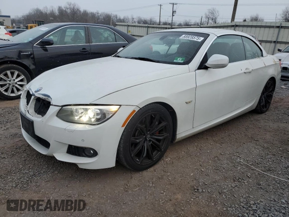 2013 BMW 3 Series 335i with VIN WBADX7C51DJ590221, listed as a Copart auction lot 88928575 with 98,558 mi miles and Salvage Title. Bid and sale history available at DreamBid. Image 1.