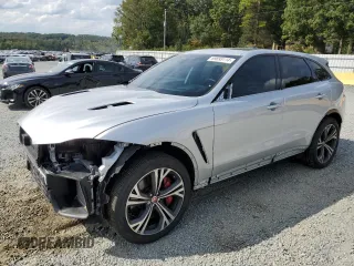 2023 Jaguar F-Pace SVR with VIN SADCZ2EE9PA708761, listed as a Copart auction lot 69895114 with 20,217 mi miles and Salvage Title. Bid and sale history available at DreamBid. Image 1.