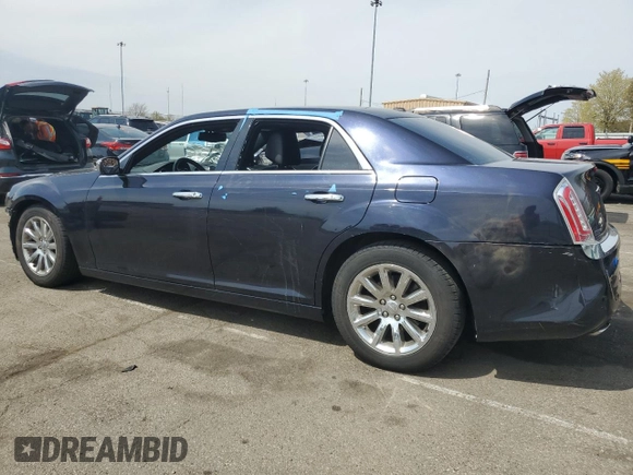 2012 Chrysler 300 Limited with VIN 2C3CCACG9CH221250, listed as a Copart auction lot 53642315 with 186,450 mi miles and Salvage Title. Bid and sale history available at carsss.com. Image 2.