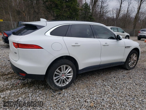 2017 Jaguar F-PACE 20d Prestige with VIN SADCK2BN5HA088971, listed as a Copart auction lot 48762265 with 96,548 mi miles and Clean Title. Bid and sale history available at carsss.com. Image 3.