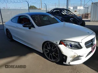 2023 Mercedes-Benz C 300 with VIN W1KWJ8DBXPG117545, listed as a IAAI auction lot 41134596 with 16,665 mi miles and . Bid and sale history available at DreamBid. Image 1.