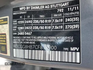 2012 Mercedes-Benz GLK 350 z VIN WDCGG8HB7CF817900, wystawiony jako Copart lot #59836745 z przebiegiem 177 516 mil mil oraz Czysty tytuł • Clean title. Historia ofert i sprzedaży dostępna na DreamBid. Obrazek 12.