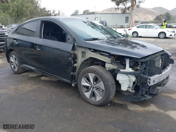 2017 Hyundai Ioniq Electric with VIN KMHC75LH6HU020941, listed as a IAAI auction lot 41470562 with NaN miles. Bid and sale history available at carsss.com. Image 1.