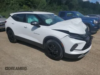2024 Chevrolet Blazer LT with VIN 3GNKBJRS2RS144935, listed as a Copart auction lot 68019324 with Not provided miles and Salvage title. Bid and sale history available at DreamBid. Image 4.