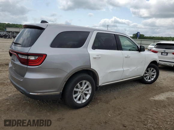 2019 Dodge Durango SXT Plus with VIN 1C4RDJAG7KC711208, listed as a Copart auction lot 54611625 with 181,676 mi miles and Clean title. Bid and sale history available at DreamBid. Image 3.