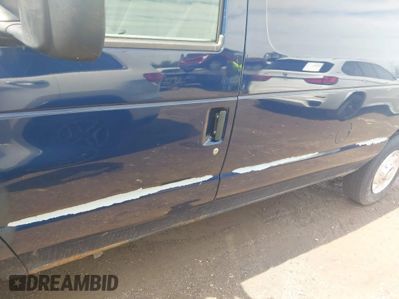 2011 Ford Econoline Cargo Commercial with VIN 1FTNE1EW8BDA58606, listed as a IAAI auction lot 42710443 with 177,024 mi miles and . Bid and sale history available at DreamBid. Image 13.