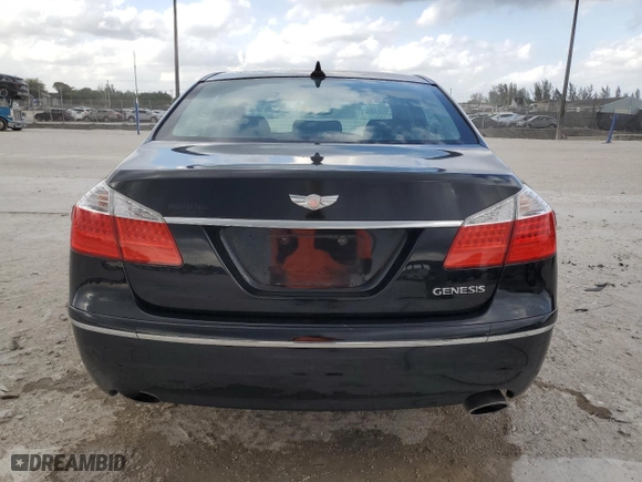 2010 Hyundai Genesis with VIN KMHGC4DEXAU080500, listed as a Copart auction lot 51098865 with 61,968 mi miles and Clean Title. Bid and sale history available at carsss.com. Image 6.