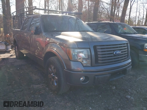2010 Ford F-150 XL with VIN 1FTFW1CV3AKE57865, listed as a IAAI auction lot 41702427 with 223,020 mi miles. Bid and sale history available at carsss.com. Image 1.
