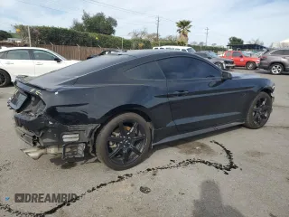 2019 Ford Mustang GT with VIN 1FA6P8CF1K5118865, listed as a Copart auction lot 47283645 with 41,916 mi miles and Salvage Title. Bid and sale history available at carsss.com. Image 3.
