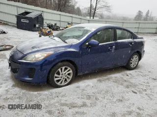 2012 Mazda 3 i Touring with VIN JM1BL1VG6C1509665, listed as a Copart auction lot 85573884 with 171,801 mi miles and Clean Title. Bid and sale history available at DreamBid. Image 1.
