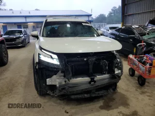2023 Nissan Pathfinder Platinum z VIN 5N1DR3DH2PC254760, wystawiony jako Copart lot #55861115 z przebiegiem 20 265 mil mil oraz Szkoda całkowita • Salvage title. Historia ofert i sprzedaży dostępna na DreamBid. Obrazek 5.