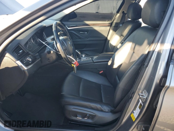 2016 BMW 5 Series 528i with VIN WBA5A5C5XGG350127, listed as a Copart auction lot 88058595 with 107,663 mi miles and Salvage title. Bid and sale history available at DreamBid. Image 7.