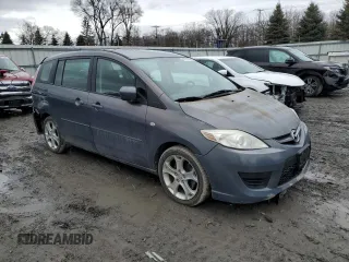 2009 Mazda 5 Touring with VIN JM1CR29L590338583, listed as a Copart auction lot 47972555 with 144,313 mi miles and Salvage Title. Bid and sale history available at carsss.com. Image 4.