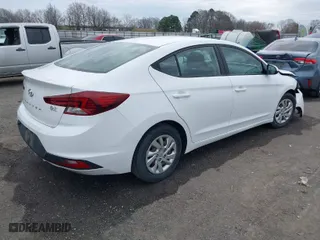 2019 Hyundai Elantra SE with VIN 5NPD74LF7KH436760, listed as a IAAI auction lot 41699865 with 90,045 mi miles. Bid and sale history available at carsss.com. Image 4.