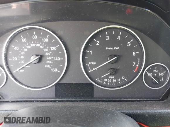 2014 BMW 3 Series 328i with VIN WBA3C1C56EK110898, listed as a IAAI auction lot 42207488 with Not provided miles and . Bid and sale history available at DreamBid. Image 7.