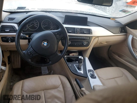2013 BMW 3 Series 328i xDrive with VIN WBA3B3G53DNR79660, listed as a Copart auction lot 88234295 with 0 mi miles and Salvage Title. Bid and sale history available at carsss.com. Image 8.