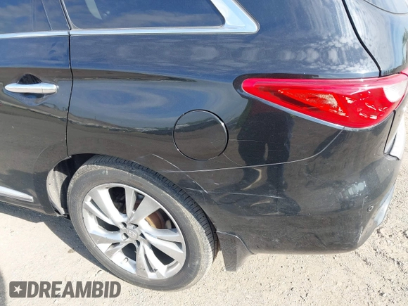 2014 Infiniti QX60 with VIN 5N1AL0MM9EC525598, listed as a IAAI auction lot 42212187 with 146,256 mi miles and . Bid and sale history available at carsss.com. Image 20.