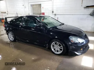 2006 Acura RSX z VIN JH4DC53806S010563, wystawiony jako Copart lot #48218765 z przebiegiem 126 703 mil mil oraz Szkoda całkowita • Salvage title. Historia ofert i sprzedaży dostępna na DreamBid. Obrazek 4.