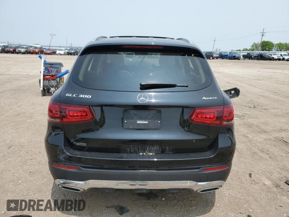 2021 Mercedes-Benz GLC 300 z VIN W1N0G8EB4MV309993, wystawiony jako Copart lot #59123265 z przebiegiem 50 418 mil mil oraz Szkoda całkowita • Salvage title. Historia ofert i sprzedaży dostępna na DreamBid. Obrazek 6.