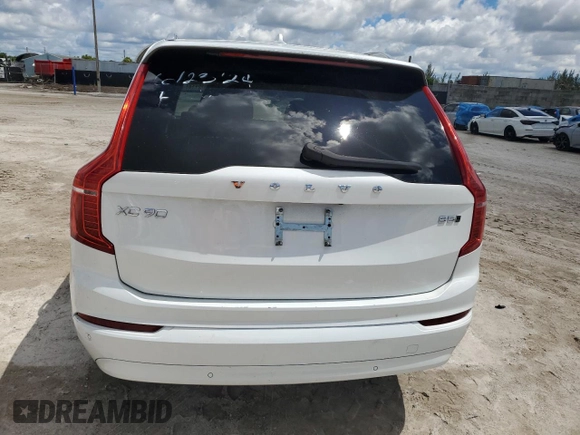 2023 Volvo XC90 Core with VIN YV4L12PK1P1905930, listed as a Copart auction lot 60721144 with 44,274 mi miles and Non Repairable. Bid and sale history available at carsss.com. Image 6.