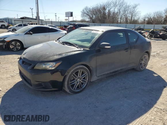2012 Scion tC with VIN JTKJF5C70C3037179, listed as a Copart auction lot 47310415 with 102,424 mi miles and Salvage Title. Bid and sale history available at carsss.com. Image 1.
