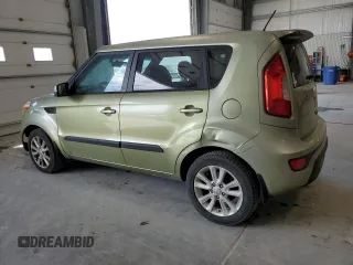 2013 Kia Soul + with VIN KNDJT2A69D7604251, listed as a Copart auction lot 54149605 with 216,614 mi miles and Clean Title. Bid and sale history available at DreamBid. Image 2.