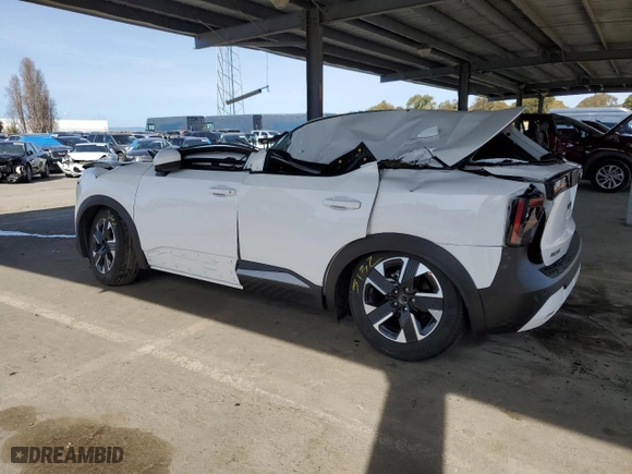 2025 Nissan Kicks SV with VIN 3N8AP6CB3SL326367, listed as a Copart auction lot 49822485 with 0 mi miles and Non Repairable. Bid and sale history available at carsss.com. Image 2.