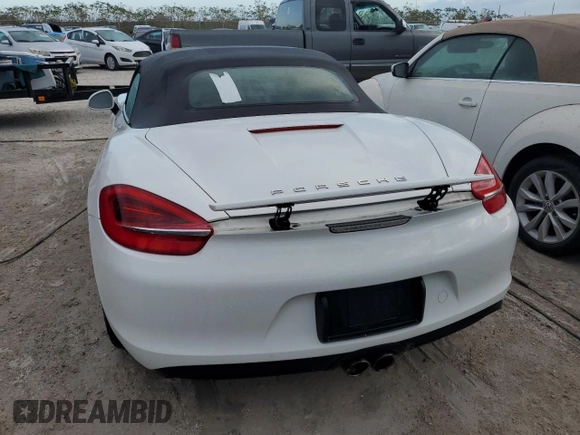 2013 Porsche Boxster S with VIN WP0CB2A8XDS132300, listed as a Copart auction lot 68223864 with 33,763 mi miles and Non Repairable. Bid and sale history available at carsss.com. Image 6.