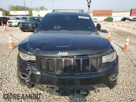2015 Jeep Grand Cherokee High Altitude with VIN 1C4RJFCG8FC878265, listed as a Copart auction lot 55044325 with 157,829 mi miles and Salvage title. Bid and sale history available at DreamBid. Image 5.