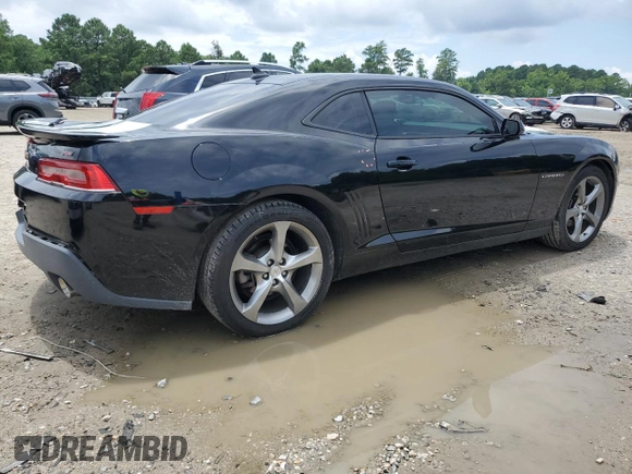 2014 Chevrolet Camaro LT with VIN 2G1FC1E38E9181073, listed as a Copart auction lot 64221745 with 107,906 mi miles and Salvage title. Bid and sale history available at DreamBid. Image 3.