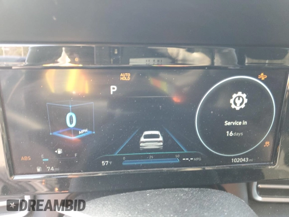 2021 Hyundai Elantra SEL with VIN KMHLN4AG6MU180046, listed as a Copart auction lot 48124345 with 102,043 mi miles and Salvage Title. Bid and sale history available at carsss.com. Image 9.