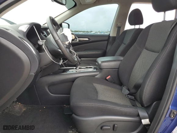 2020 Nissan Pathfinder SV with VIN 5N1DR2BN1LC605574, listed as a Copart auction lot 71438293 with 43928 miles and Salvage Title. Bid and sale history available at carsss.com. Image 7.