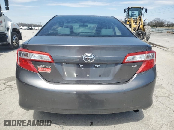 2014 Toyota Camry L with VIN 4T4BF1FK2ER428689, listed as a Copart auction lot 50825445 with 167,433 mi miles and Salvage Title. Bid and sale history available at DreamBid. Image 6.