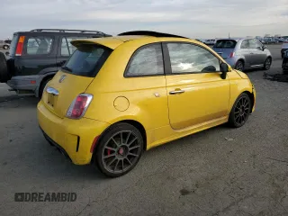 2017 FIAT 500 Abarth z VIN 3C3CFFFH3HT675355, wystawiony jako Copart lot #81145414 z przebiegiem 45 491 mil mil oraz Szkody całkowita. Historia ofert i sprzedaży dostępna na DreamBid. Obrazek 3.