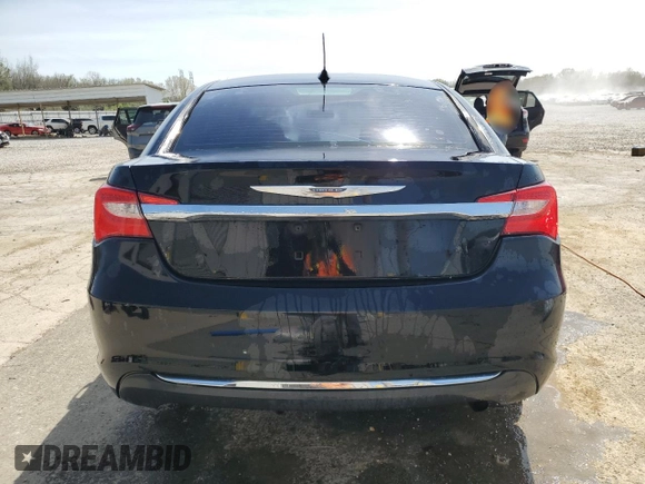 2011 Chrysler 200 LX with VIN 1C3BC4FB0BN576634, listed as a Copart auction lot 50928045 with 200,770 mi miles and Salvage Title. Bid and sale history available at carsss.com. Image 6.