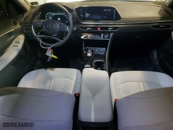2023 Hyundai Sonata SEL with VIN KMHL14JA5PA282841, listed as a Copart auction lot 42596395 with 30,444 mi miles and Salvage Title. Bid and sale history available at carsss.com. Image 8.