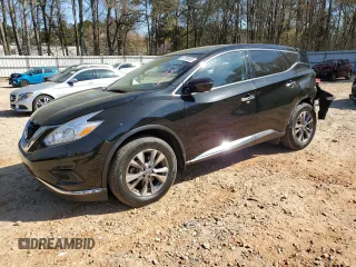 2017 Nissan Murano S with VIN 5N1AZ2MH6HN126783, listed as a Copart auction lot 50708565 with 84,293 mi miles and Salvage Title. Bid and sale history available at DreamBid. Image 1.