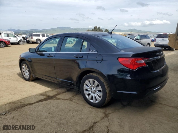 2014 Chrysler 200 LX with VIN 1C3CCBAB1EN213599, listed as a Copart auction lot 49849245 with 86,842 mi miles and Clean Title. Bid and sale history available at carsss.com. Image 2.