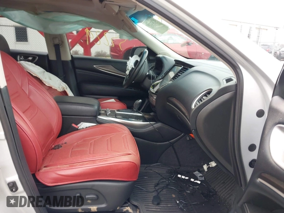 2016 Infiniti QX60 with VIN 5N1AL0MM8GC518533, listed as a IAAI auction lot 41947606 with 100,185 mi miles and . Bid and sale history available at DreamBid. Image 5.