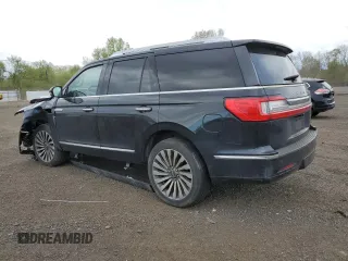 2019 Lincoln Navigator Reserve z VIN 5LMJJ2LT7KEL13810, wystawiony jako Copart lot #54428105 z przebiegiem 112 010 mil mil oraz Szkoda całkowita • Salvage title. Historia ofert i sprzedaży dostępna na DreamBid. Obrazek 2.